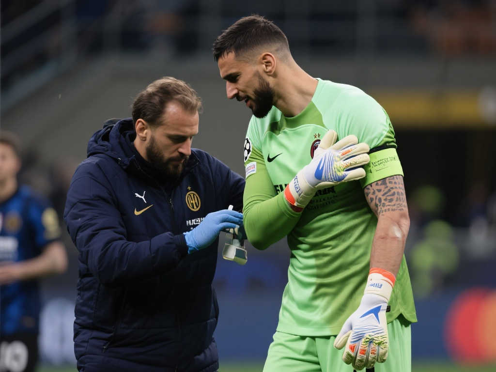 多纳鲁马神勇扑救厄德高射门,肩膀微恙仍坚持作战! 多纳鲁马神勇扑救厄德高射门,肩膀微恙仍坚持作战!